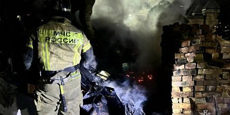 Вчера на улице Шульгина в Орле случился пожар