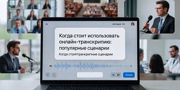 Когда стоит использовать онлайн-транскрипцию: популярные сценарии