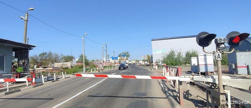 Движение автомобилей через переезд в городе Орел будет закрыто с 5 по 6 июля на время ремонта