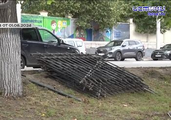 О заборе горпарка...