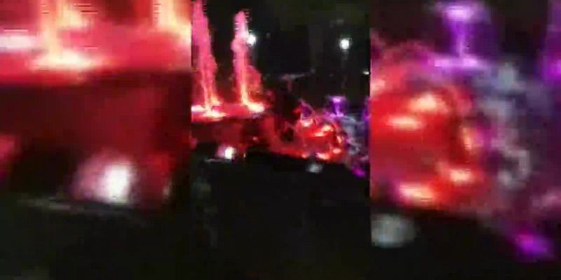 Видео: в День города мужчина принял водные процедуры в одном из фонтанов Орла