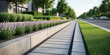 Бордюры: как выбрать правильный тип — от садовой клумбы до городской магистрали