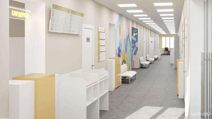 Клычков показал, как преобразится детская поликлиника во Мценске