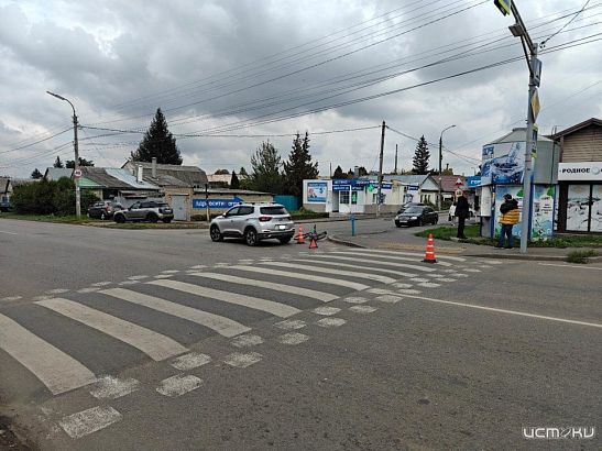 На улице Васильевская водитель сбил велосипедиста