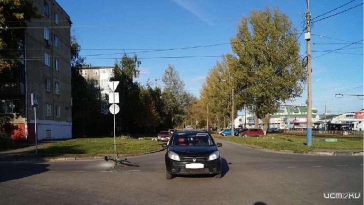 В Орле «Рено-Сандеро» сбил велосипедиста