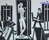 Его работы есть в Третьяковской галерее. В Орловском музее ИЗО открылась выставка графики Народного художника СССР Сергея Герасимова и его учеников