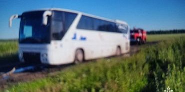 В Орловской области заблудился туристический автобус