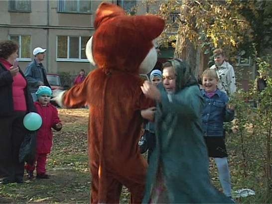 Праздник пожилым людям