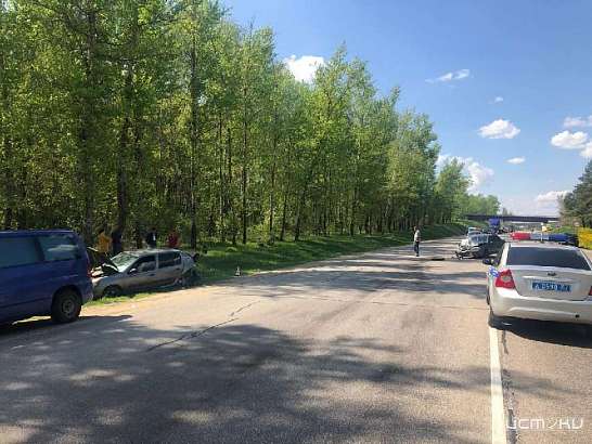 На автотрассе Орловщины ВАЗ въехал в попутный «Рено»