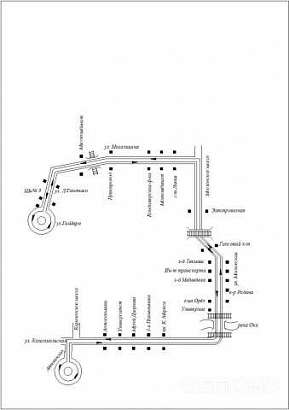 СХЕМА маршрута № 5