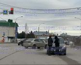 Появилось видео вчерашней аварии на ул. Мостовая в Орле