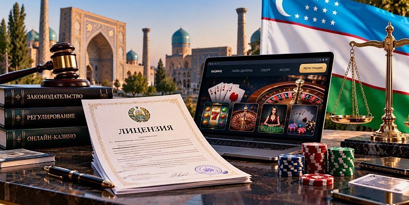 Первые лицензии: кто и по каким правилам запускает онлайн-казино в Узбекистане