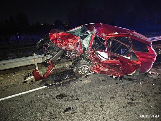 В аварии на трассе во Мценском районе погибли два человека