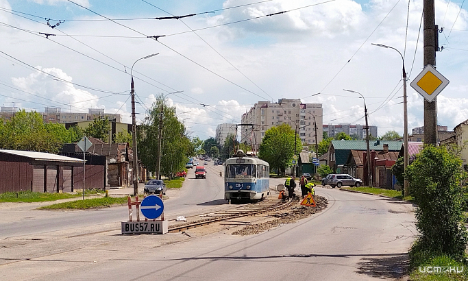 В Орле обещают возобновить движение трамвая №4