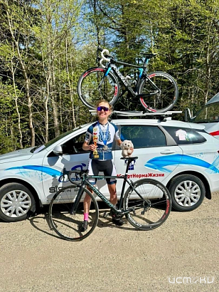 Орловская велогонщица завоевала серебряную медаль на Чемпионате России