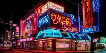 История неоновых вывесок