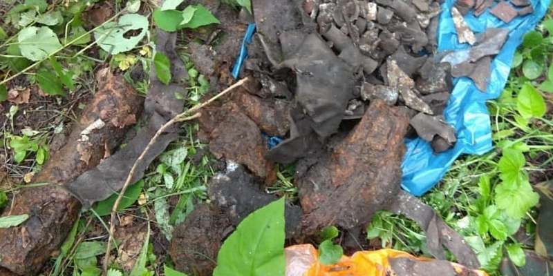 Поисковики обнаружили в Орловской области фрагменты сбитого истребителя 