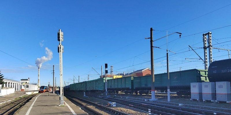 РЖД грузоперевозки Погрузка строительных грузов на железной дороге в Орловской области  выросла на 17%