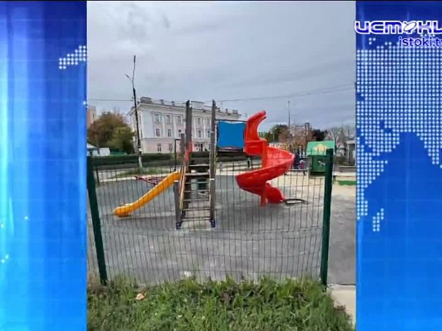 Экспресс - новости: орловский активист обращает внимание прокуратуры на состояние детской площадки в центре Орла