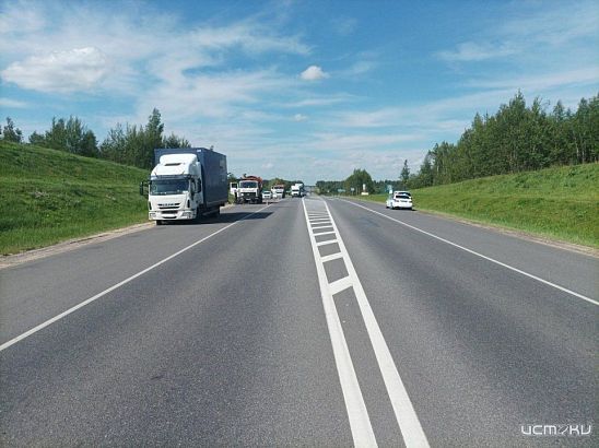 Под Орлом большегруз насмерть сбил мужчину