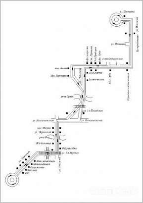 СХЕМА маршрута №51
