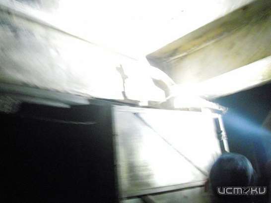 Возгорание входной двери в доме по ул. Комсомольская