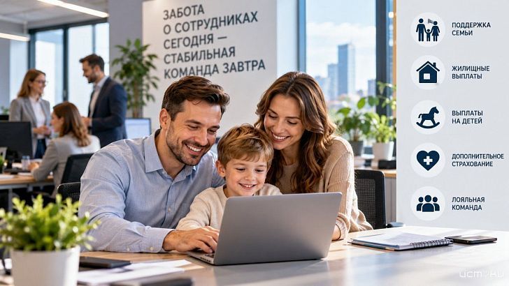 Эксперт: семейные выплаты помогают компании удерживать сотрудников