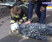 Не по фигуре, но защищает при пожаре: орловские журналистки облачились в экипировку МЧС