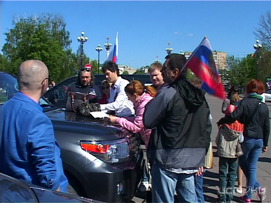 Марш Победы: в Орловской области прошел автопробег, посвященный 9 мая 