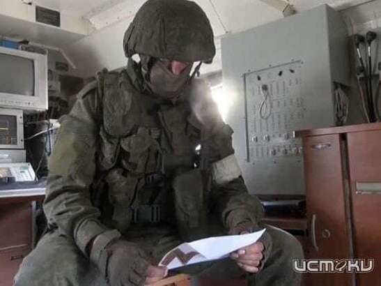 Российские военные находят время, чтобы ответить на письма орловчан