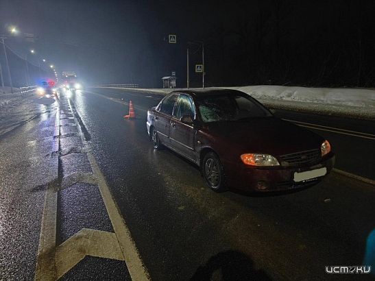 Под Орлом машина насмерть сбила пожилого пешехода