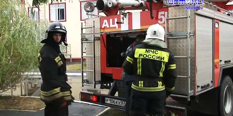 В Орле прошли соревнования на "Лучшее отделение на автоцистерне"