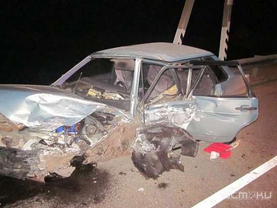 Четыре человека пострадали в ДТП при столкновении двух автомобилей