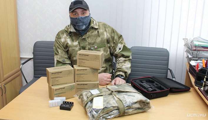 В Орле сшили форму двухметровому бойцу СВО