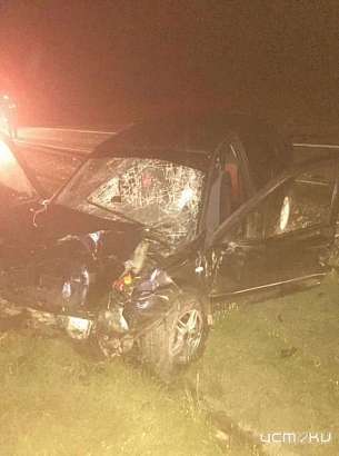 Ночью под Орлом пьяный водитель устроил жесткое ДТП
