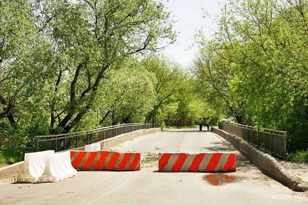 Ремонт Колхозного моста ведётся