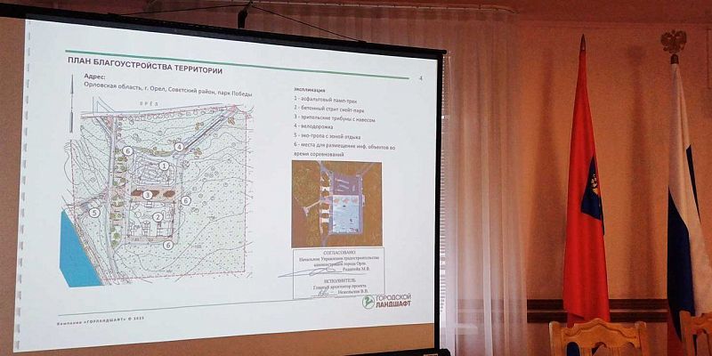 Орловские депутаты обсудили строительство скейт-парка федерального уровня