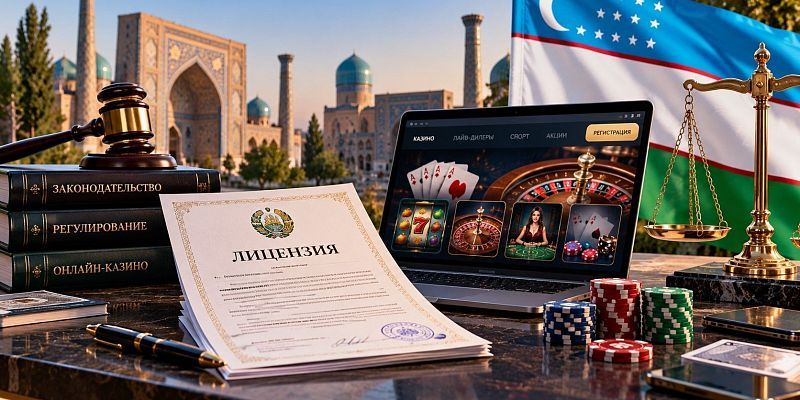 Первые лицензии: кто и по каким правилам запускает онлайн-казино в Узбекистане