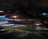 В Орле запечатлели, как сверкали обледеневшие троллейбусные провода