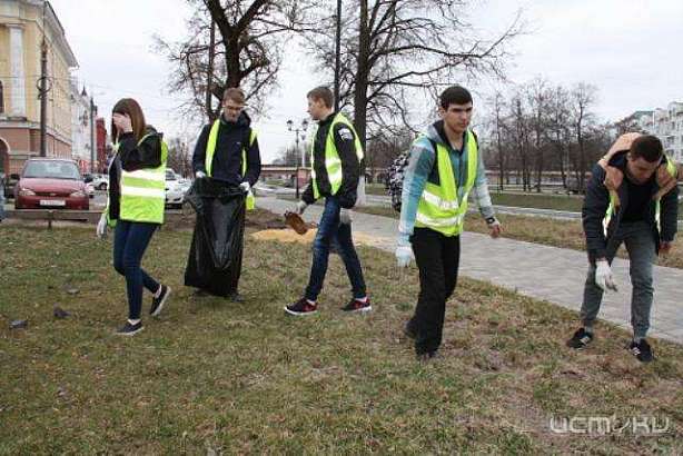 В Орле начали работу экологические отряды