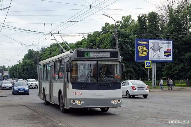 В Орле попытка запустить троллейбусы до автовокзала провалилась