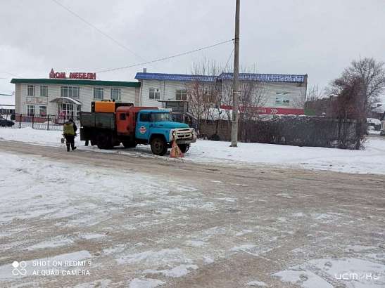 Глазами очевидцев: орловчане заприметили зимний ямочный ремонт асфальта