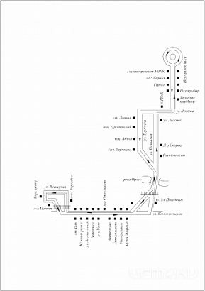 СХЕМА маршрута № 26