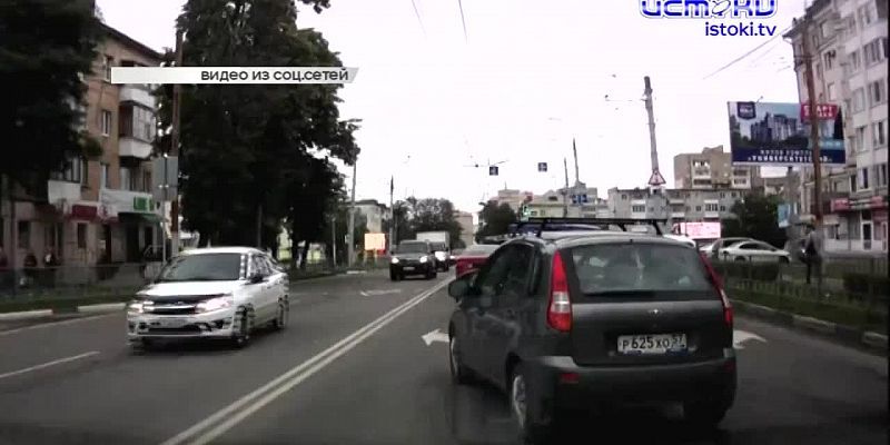 Видео: на дорогах Орла замечена бешеная «буханка»