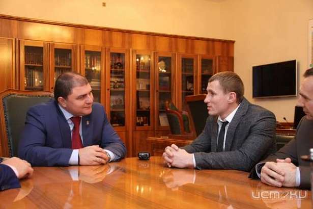 Вадим Потомский встретился с Эдуардом Трояновским