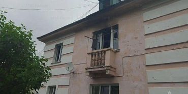 Вчера в Мценске на улице Мира горела двухкомнатная квартира
