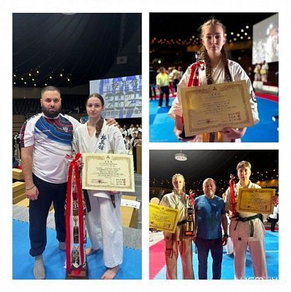 Орловские каратисты завоевали медали в Японии