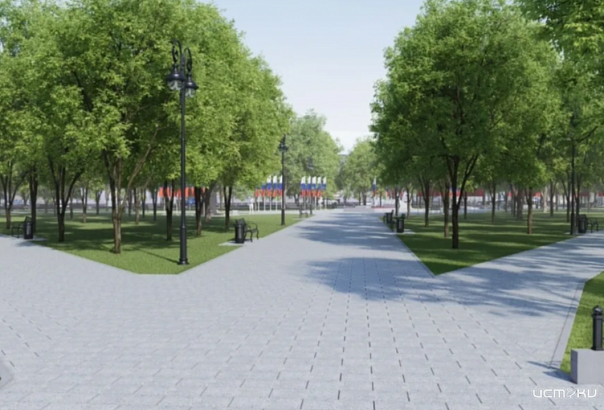 Вторые торги на выбор подрядчика на ремонт сквера Танкистов прошли вхолостую