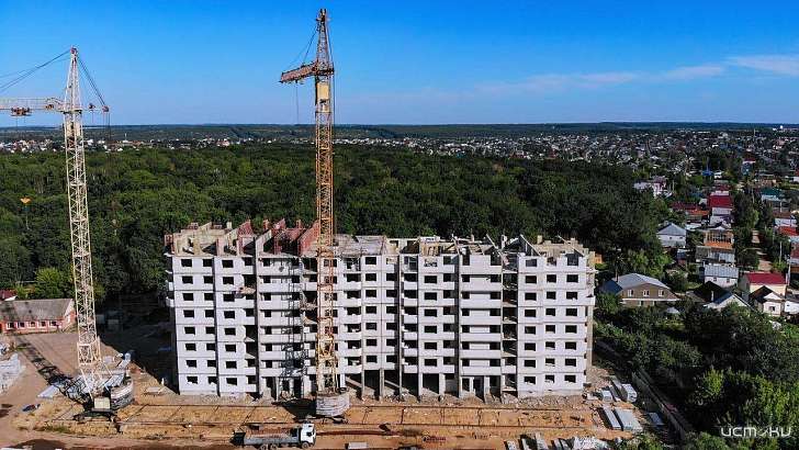 На Орловщине оказался самый низкий объем ввода жилья в ЦФО