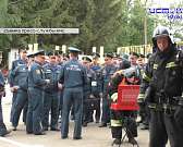 Сотрудники МЧС провели учения на производственно-складском объекте ООО «РИНГ-АГРО».